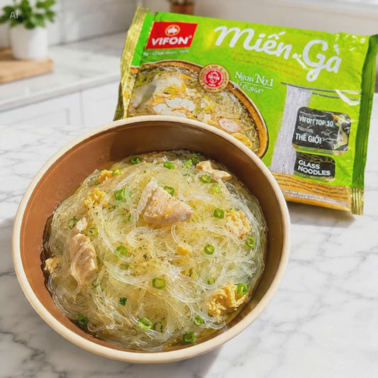 VIFON Miến Gà Instant-Glasnudelsuppe mit Hähnchengeschmack, 18x58 g