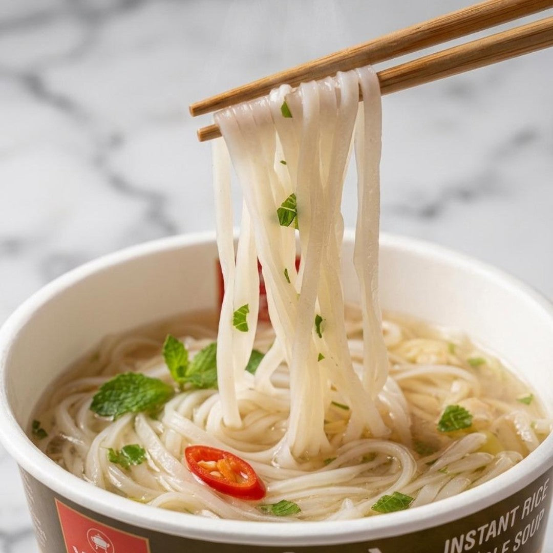VIFON Phở Gà Instant-Reisnudelsuppe mit Hühnergeschmack, 6x70 g